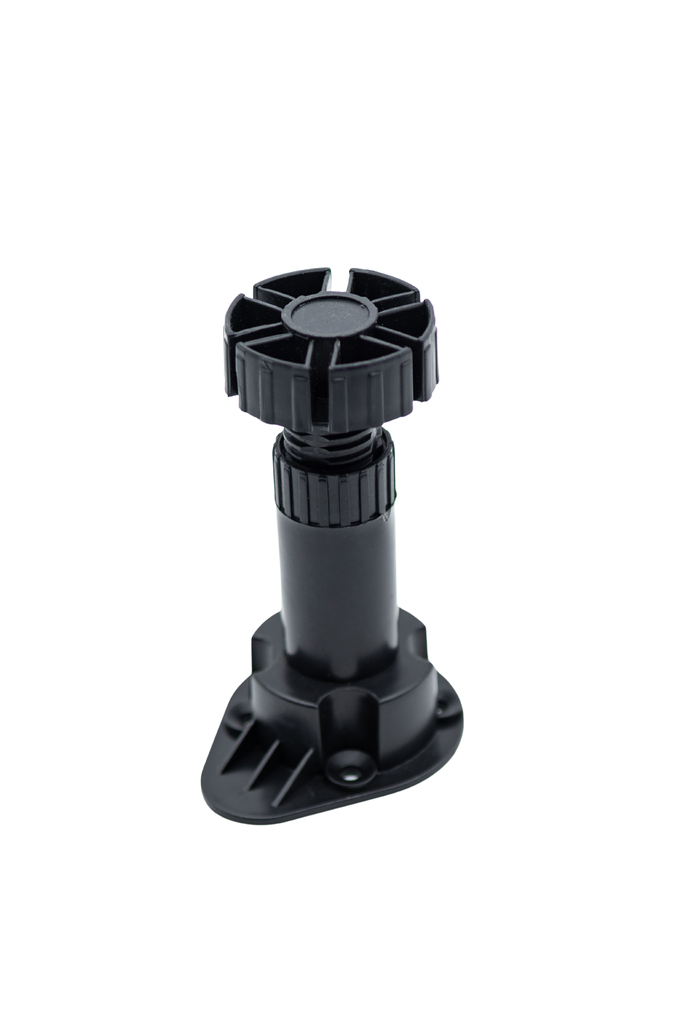 [HB5004] PATA PLASTICA NEGRA REGULABLE 100 A 170mm