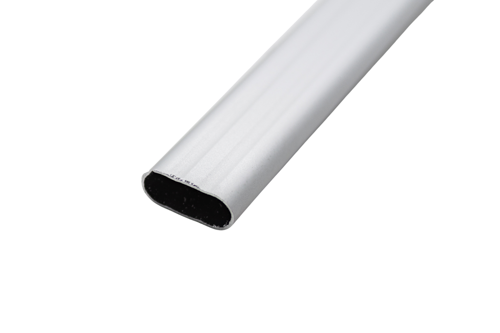 [HB5015] CAÑO OVAL ALUMINIO X 3Mts (HB5015)